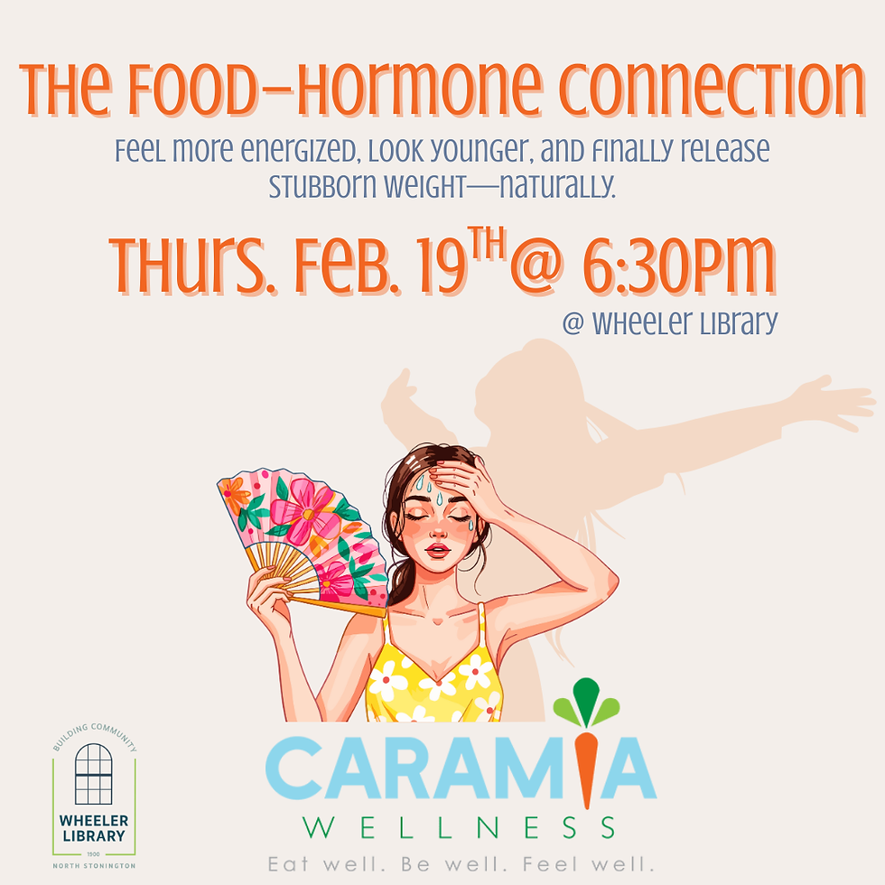 The Food–Hormone Connection: Perimenopause and Beyond