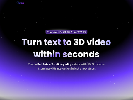 Welcome to Rendora: The Future of 3D Video Production is Here!