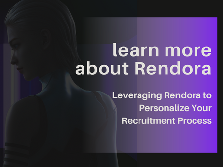 Rendora for Recruitment: Transform Your Talent Acquisition with 3D AI Video Content