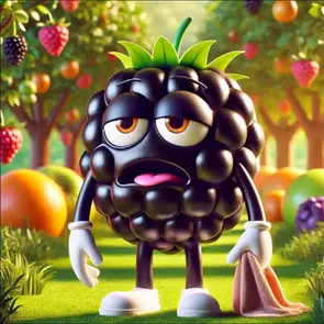 Brombeeren für Kinder – Bruno Brombeere erklärt die süßen Beeren