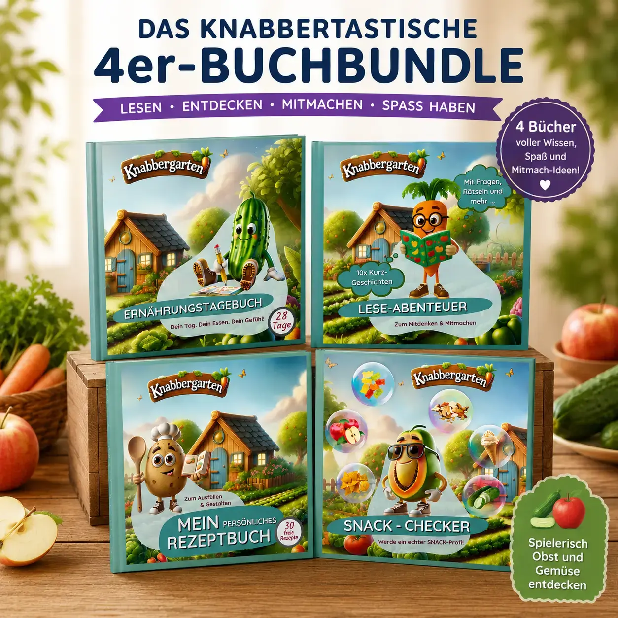 Knabbergarten Komplett-Set