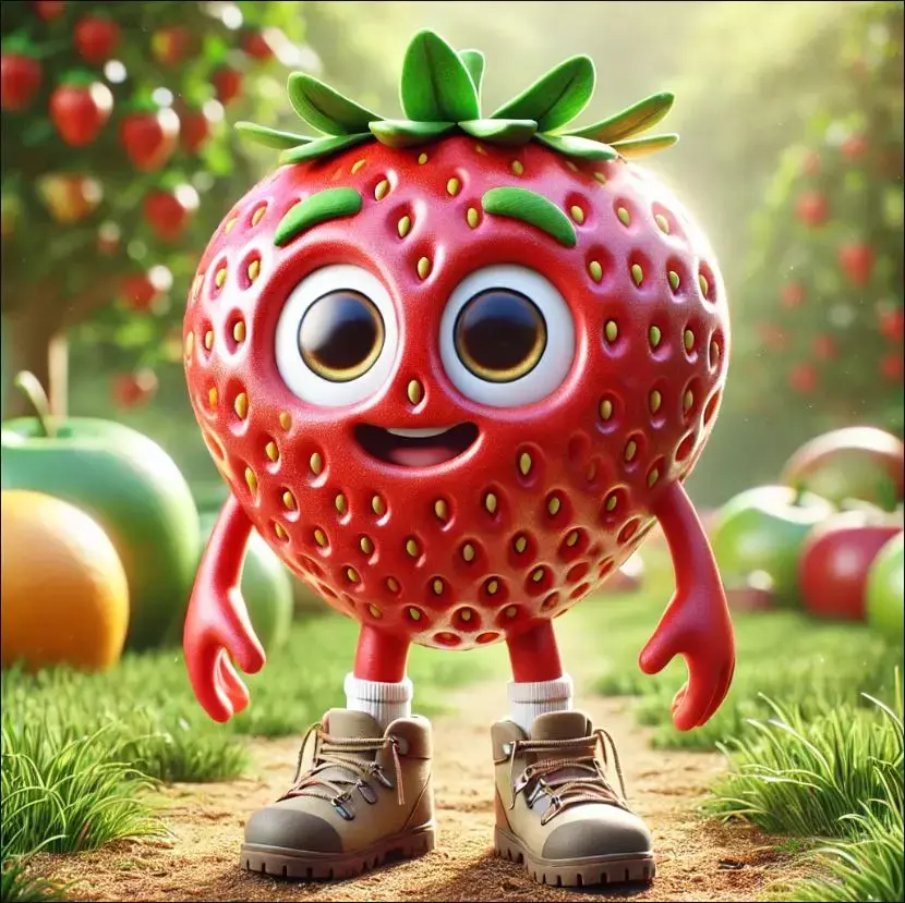 Ella Erdbeere – Die süße Frucht mit Superkräften 🍓