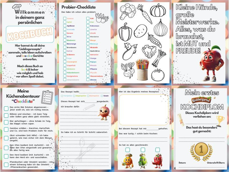 Miniaturbild: Rezeptbuch für Kinder – 1. Auflage (Abverkauf)