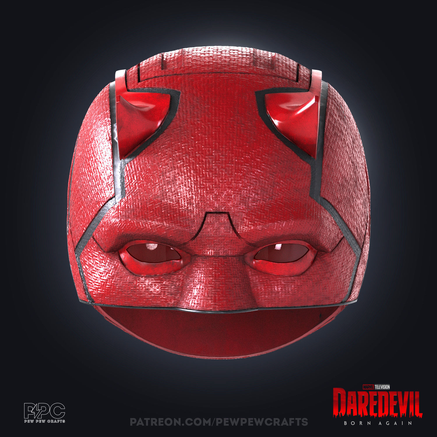 Daredevil Cowl MarvelDIY Kit / Replica Cosplay