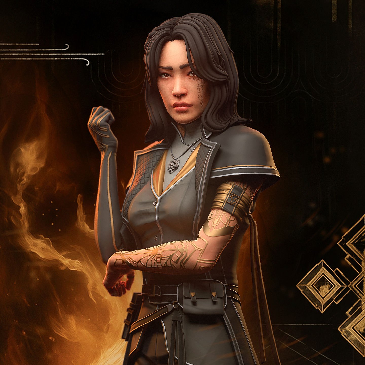 Lune Clair Obscur: Expedition 33 Figurine Hand Painted