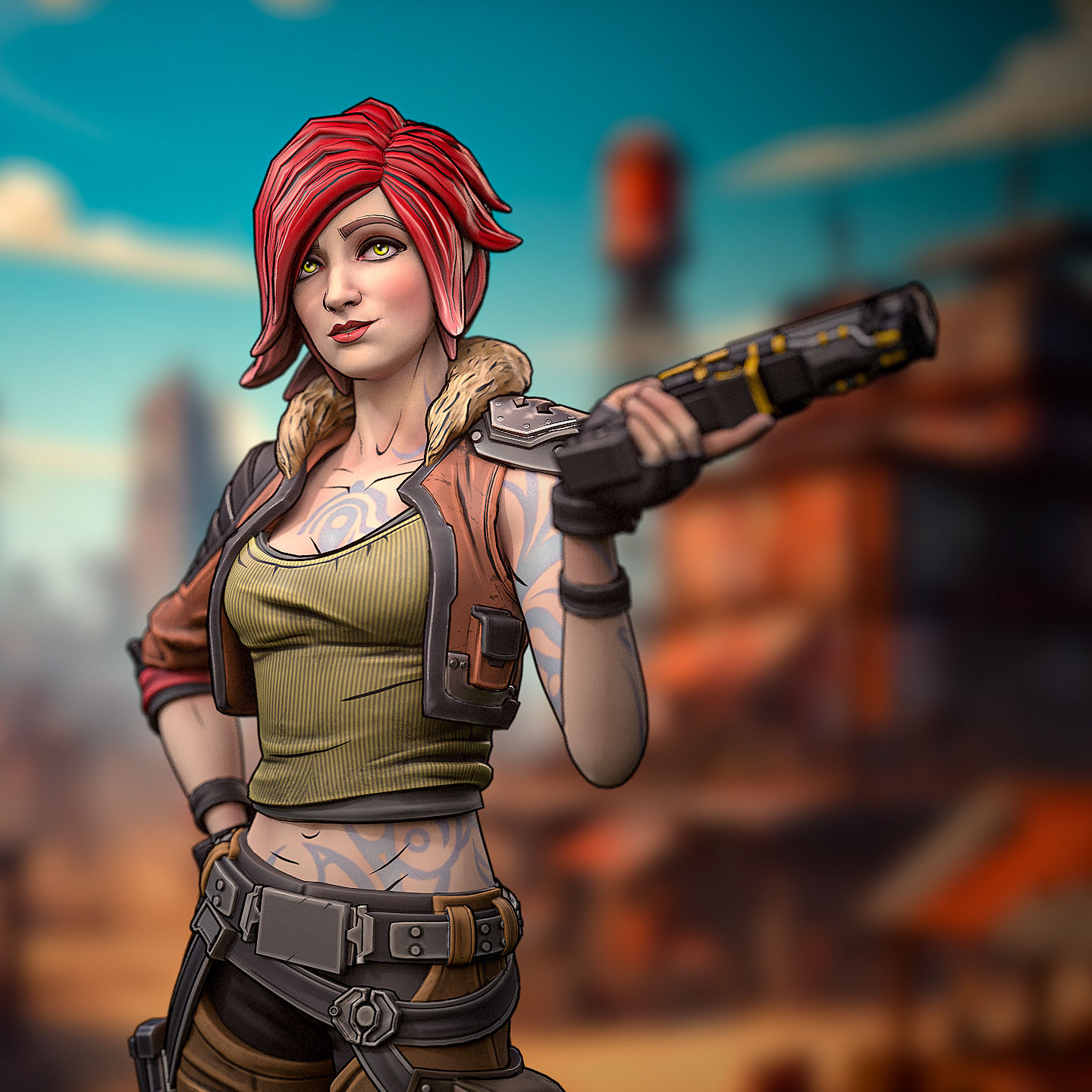 Lilith Borderlands Figurine Hand Painted