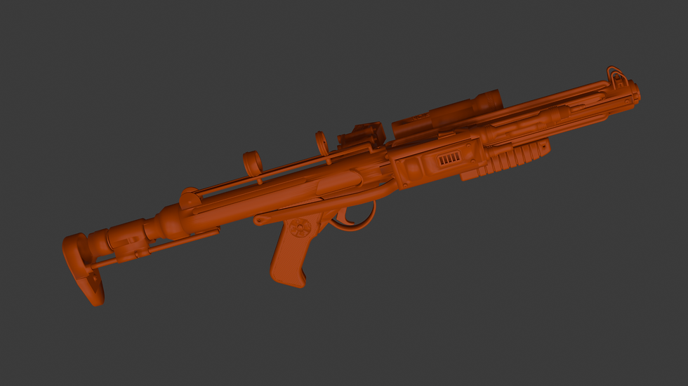 Thumbnail: E-10 Blaster Carbine 3D Printed DIY Kit