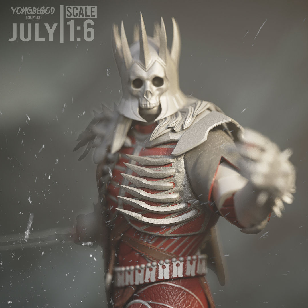 Eredin The Witcher Figurine Hand Painted