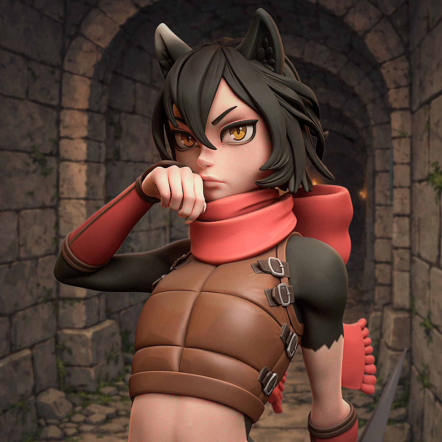 Izutsumi Delicious in Dungeon Figurine Hand Painted