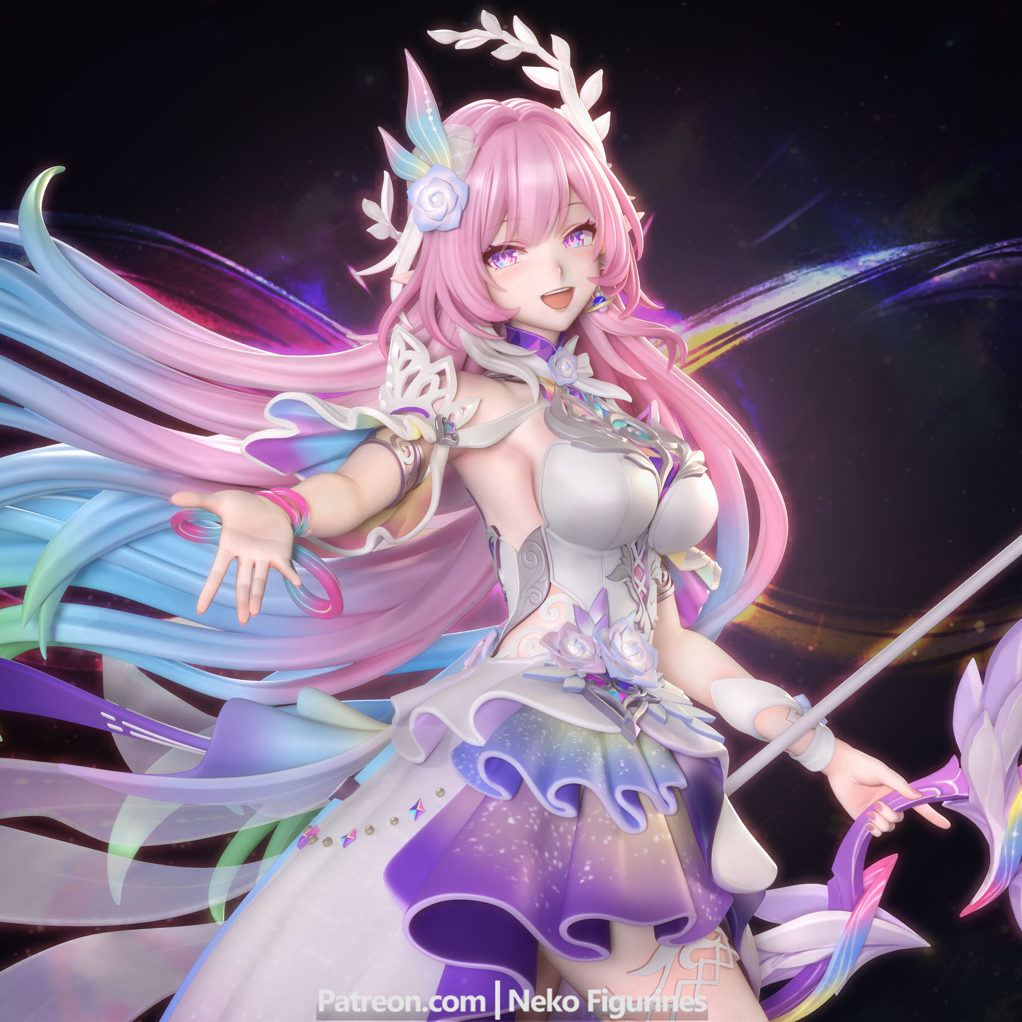 Cyrene Honkai Star Rail Figurine Hand Painted