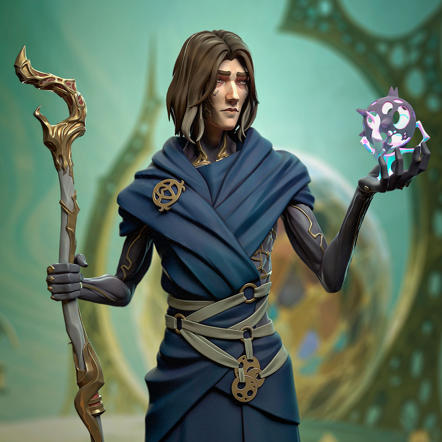 Viktor Arcane Figurine Hand Painted
