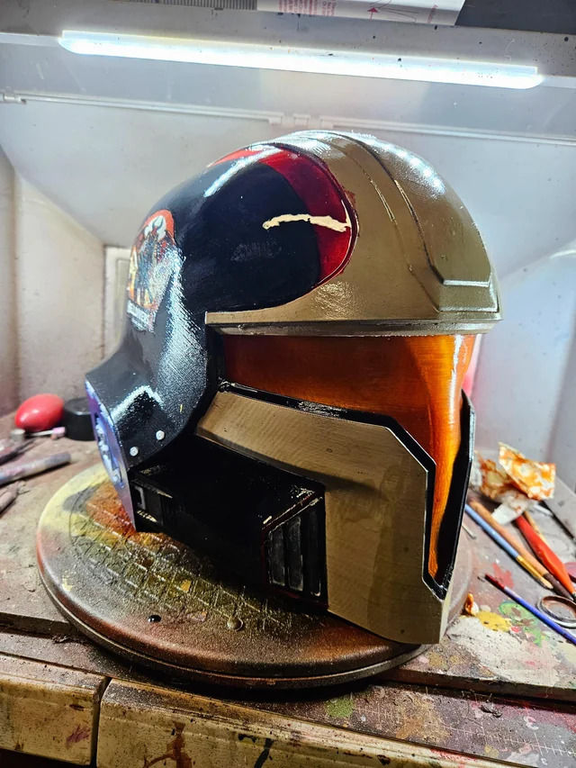 Champion of The People Helmet Helldivers 2 DIY Kit / Replica Cosplay