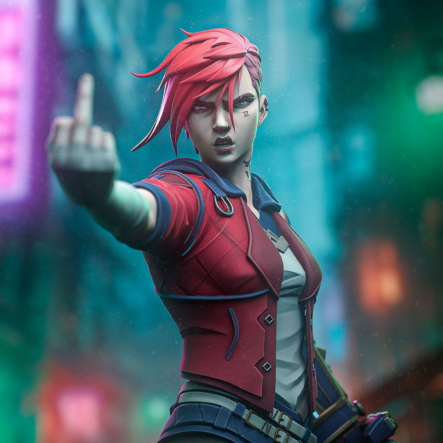 Vi Arcane Figurine Hand Painted