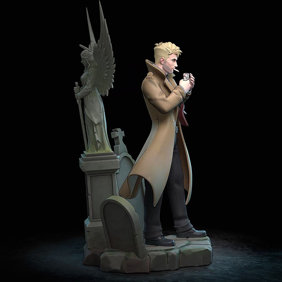 Thumbnail: John Constantine DC Comics Figurine Hand Painted