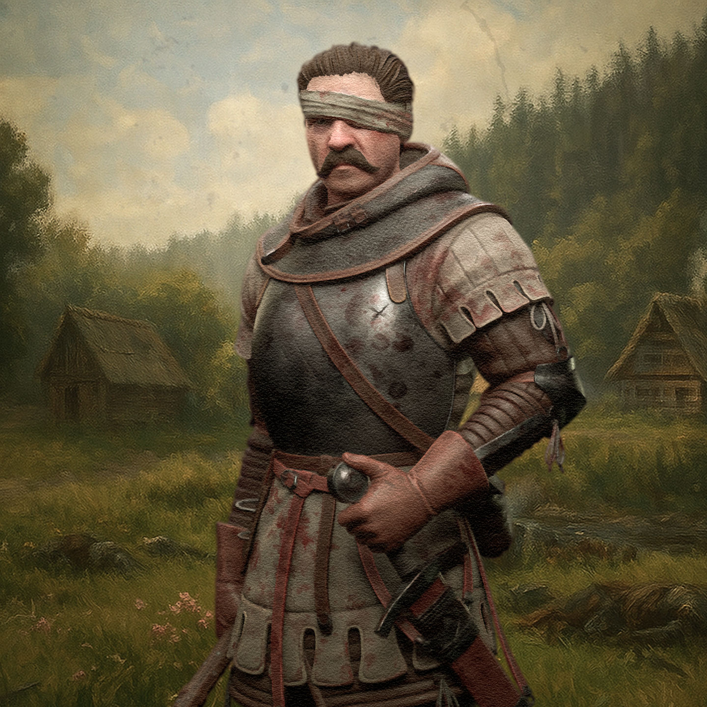 Jan Zizka Kingdom Come Deliverance Figurine Hand Painted