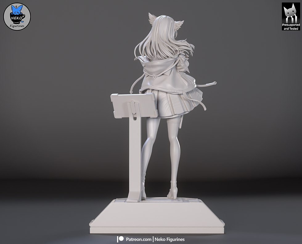 Thumbnail: Perlica Arknights Figurine Hand Painted