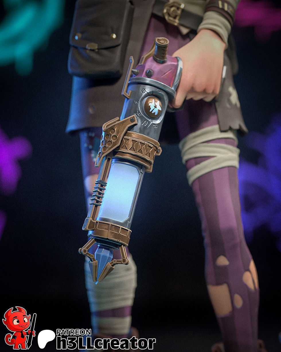 Thumbnail: Isha Arcane Figurine Hand Painted FDM 3D