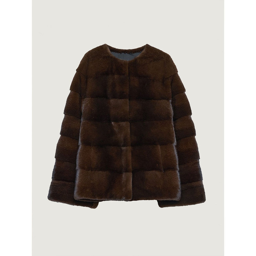 Miniatura: Fireladyfur Women's Purple Label Mink Coat g | Mink Fur Outerwear“Legacy Mink”