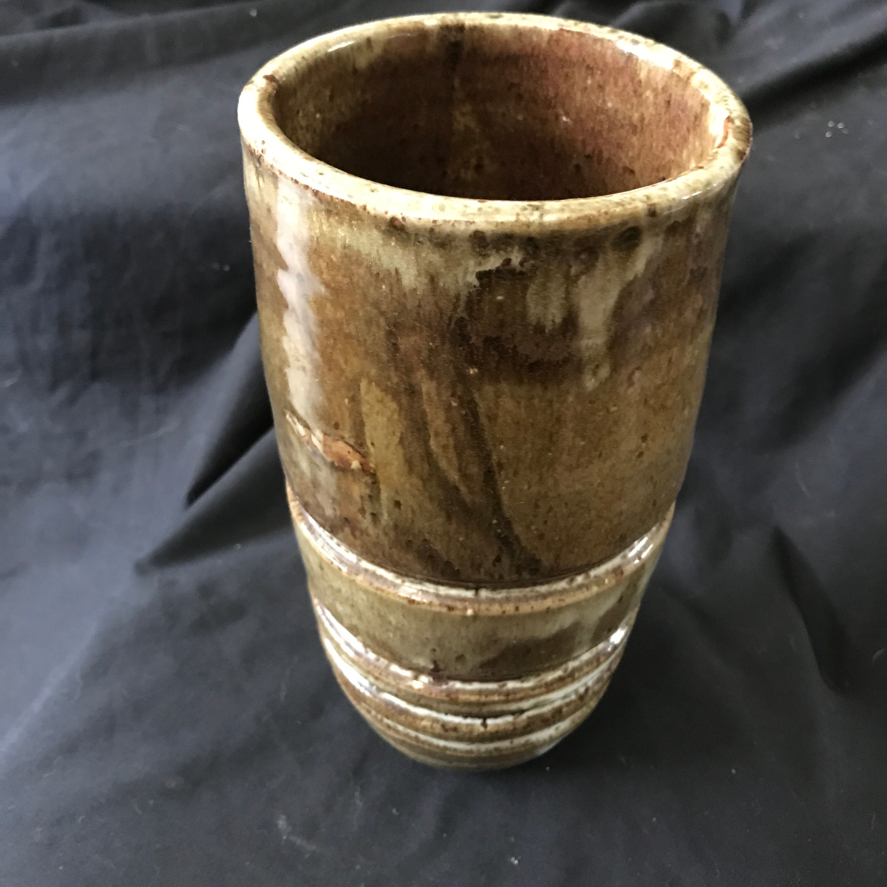 brown vase
