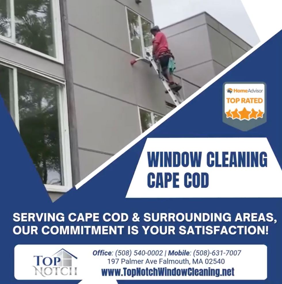 Window Cleaning Cape Cod: Reliable Service That Leaves Your Windows Truly Clean