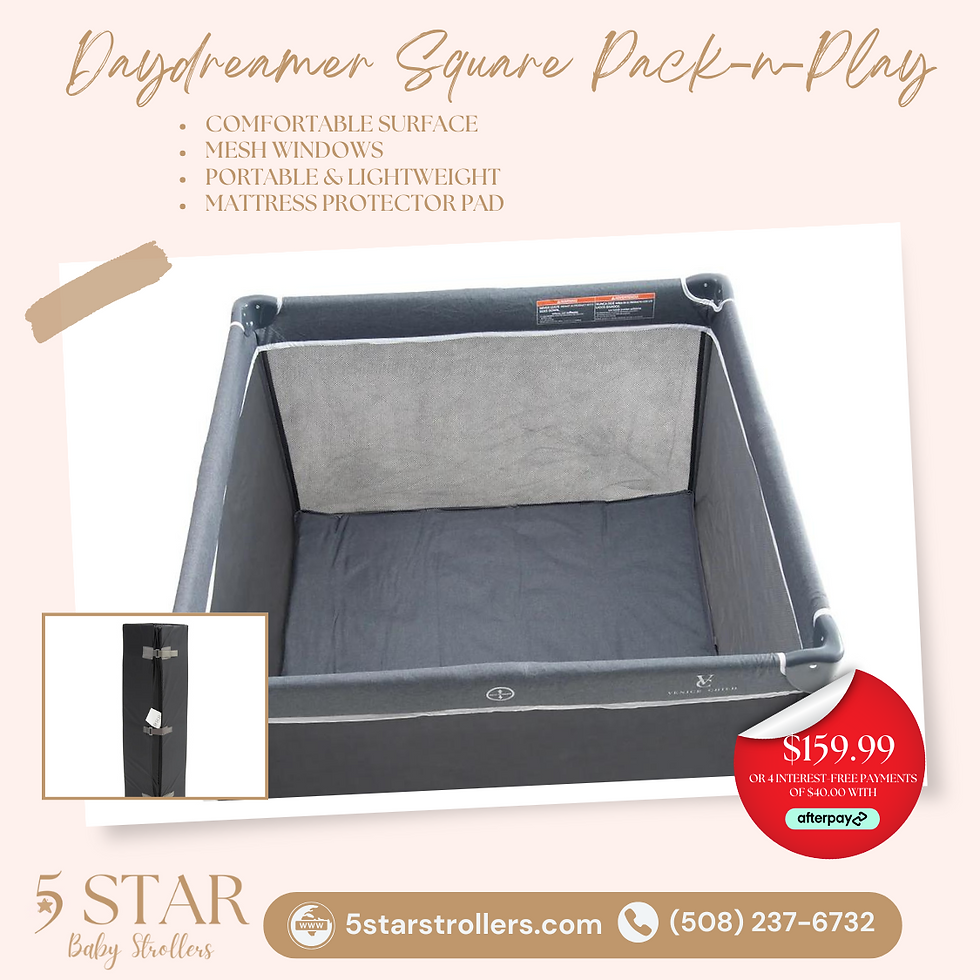 The Daydreamer Square Pack-n-Play: The Perfect Blend of Style and Function