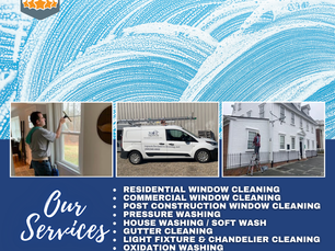 RESIDENTIAL AND COMMERCIAL WINDOW CLEANING