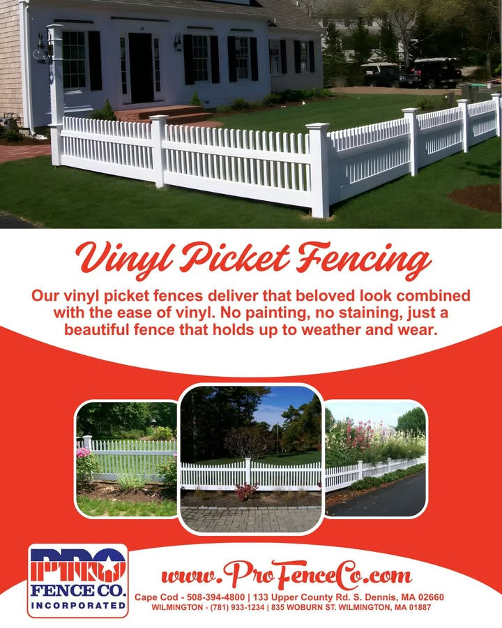 Vinyl Picket Fencing: A Classic Look Without the Maintenance