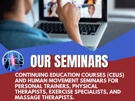 Our Seminars: Expert CEUs and Human Movement Training