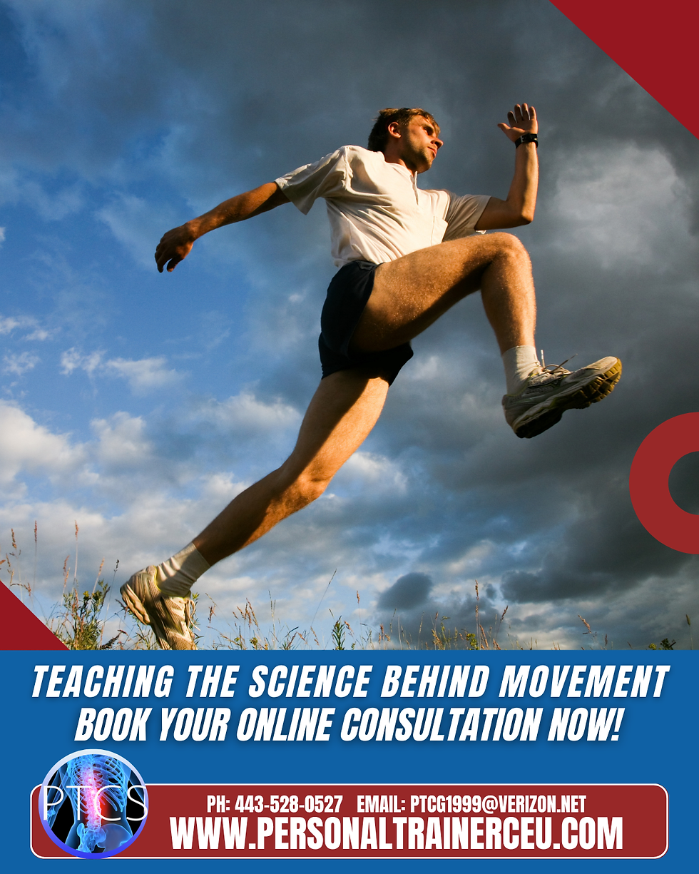 Teaching the Science Behind Movement - Book Your Online Consultation Now