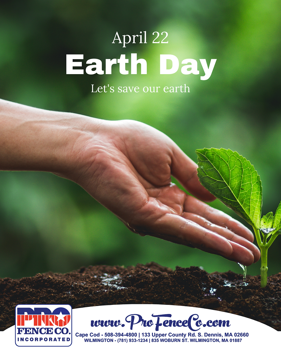 Earth Day and Smarter Fencing Choices for Your Property