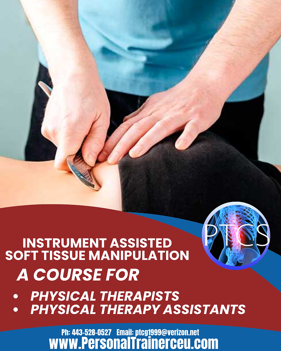 Master the Art of Soft Tissue Therapy with Our Instrument Assisted Soft Tissue Manipulation (IASTM) Course