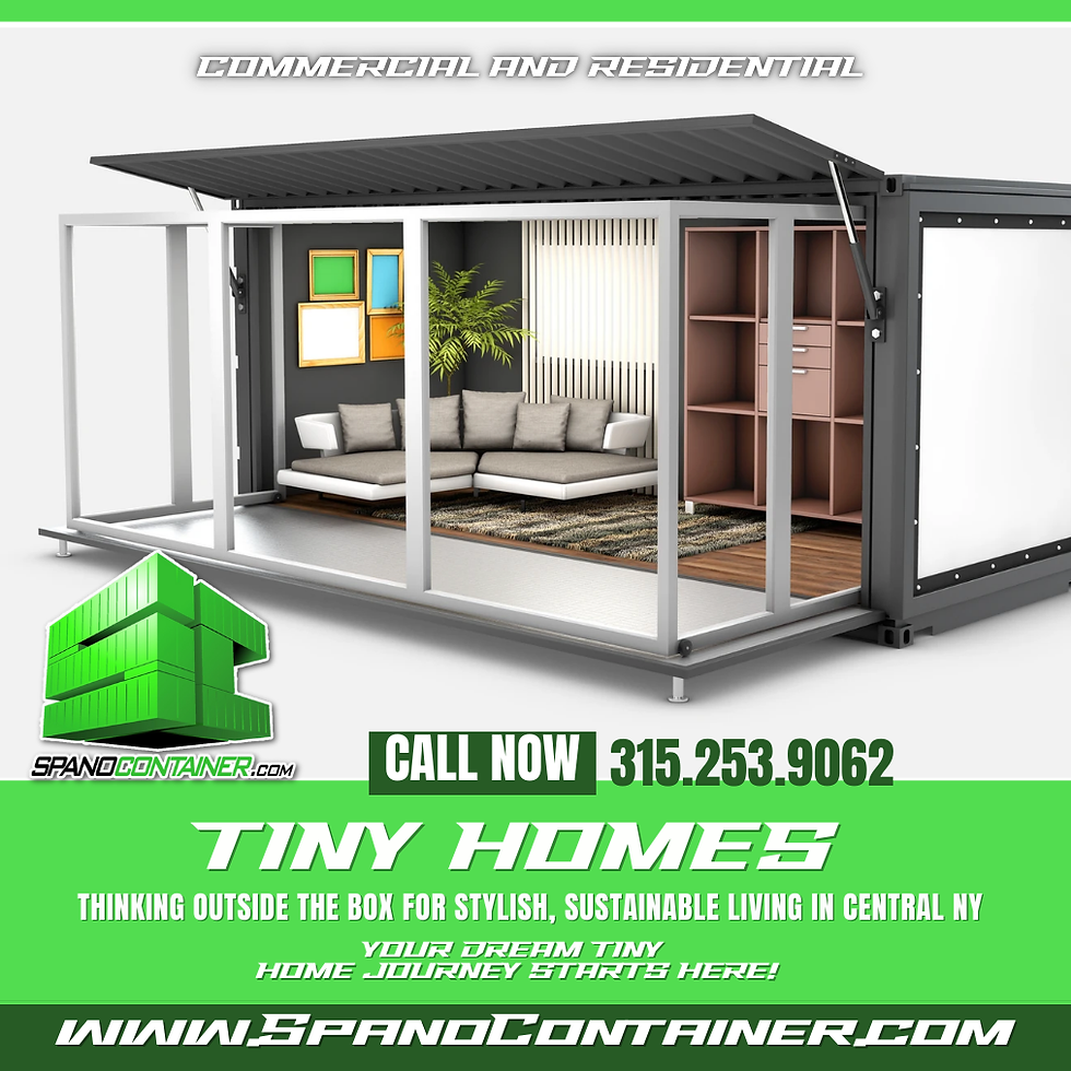Tiny Homes: Thinking Outside the Box for Stylish, Sustainable Living in Central NY