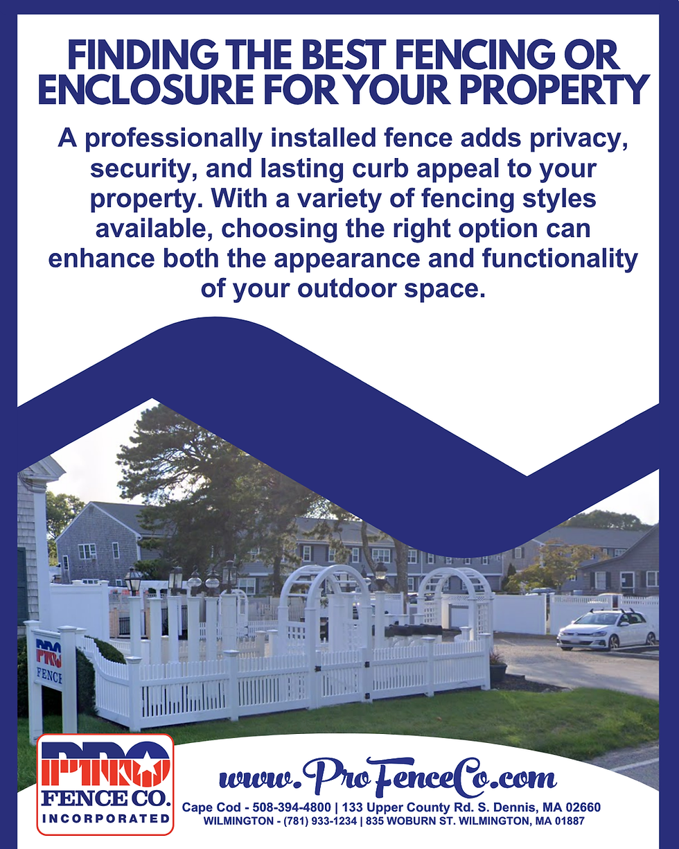 Choosing the Right Fence Starts with Understanding Your Needs