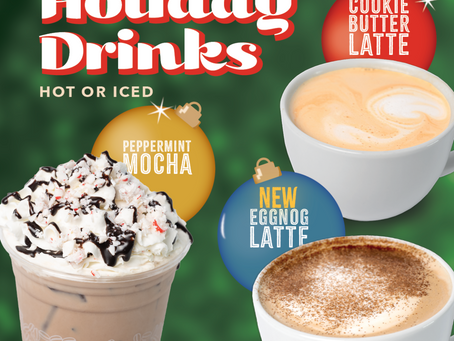 Sip into the Holiday Spirit: Festive Flavors Await at Just Love Coffee Cafe