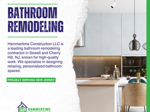Transform Your Bathroom Into a Spa-Like Retreat with Hammertime Construction LLC
