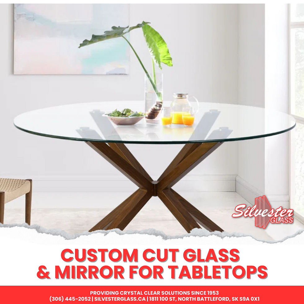 Make Your Furniture Shine with Custom Glass and Mirror Solutions