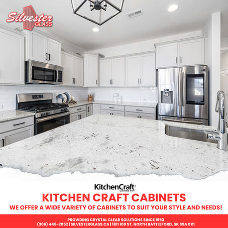 Elevate Your Kitchen’s Elegance with Kitchencraft Cabinets from Silvester Glass