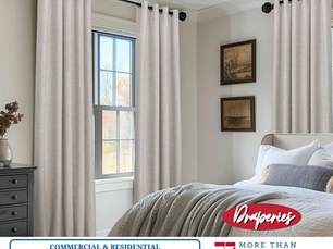 Elevate Your Space with Sheer Elegance: Discover Our Custom Fabric Treatments
