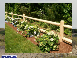 Timeless Elegance: Round Post and Rail Fencing for Your Property