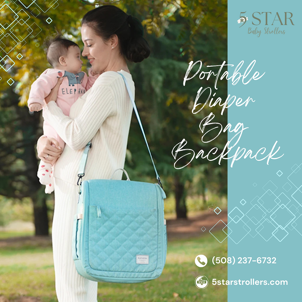 Make Parenting Easier with the Perfect Portable Diaper Bag Backpack