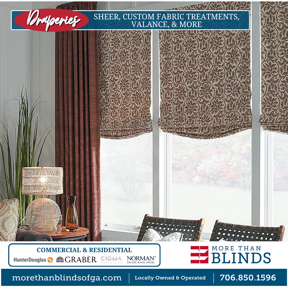 A beautiful custom draperies for your window