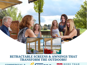 Transform Your Outdoor Living Space with Retractable Screens and Awnings