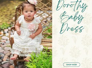 Timeless Charm: The Dorothy Baby Dress for Picture Perfect Moments