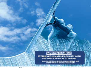 EXPERIENCE UNMATCHED QUALITY WITH TOP NOTCH WINDOW CLEANING!