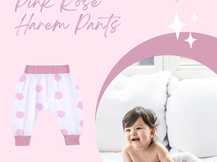 Why Pink Rose Harem Pants Are the Comfiest and Cutest Choice for Your Baby