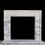 Thumbnail: Bespoke Modern Viola Marble Fireplace Mantel