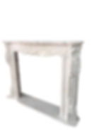 Thumbnail: Marble French Style Fireplace Mantel