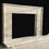 Thumbnail: Bespoke Modern Viola Marble Fireplace Mantel