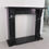 Thumbnail: Nero Marble Carved Fireplace Mantel