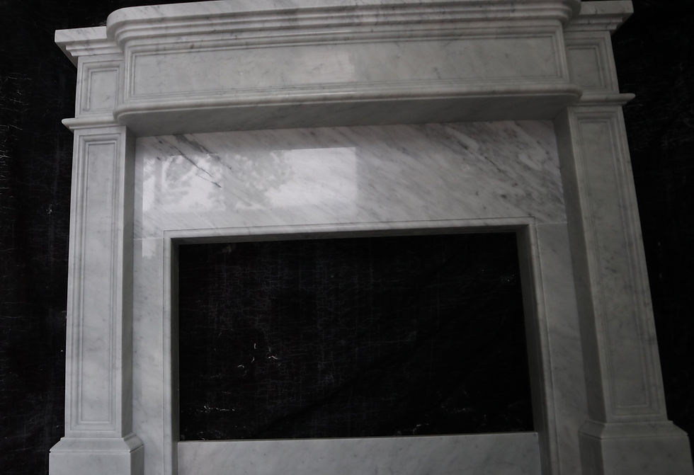 Thumbnail: Marble Classic Fireplace Mantel